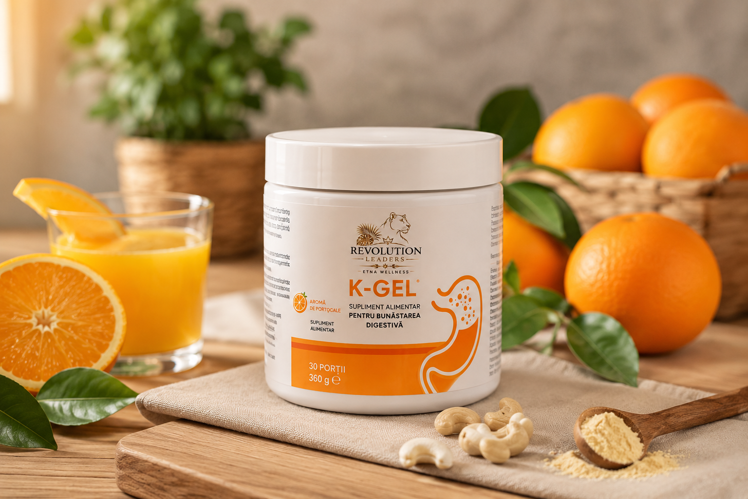 K-GEL FRAGOLA & PORTOCALA 🍓🍊