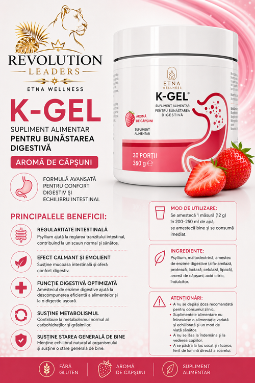 K-GEL FRAGOLA & PORTOCALA 🍓🍊